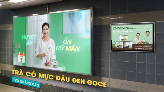 TVC trà cỏ mực đậu đen Goce | ColorMedia sản xuất 2023