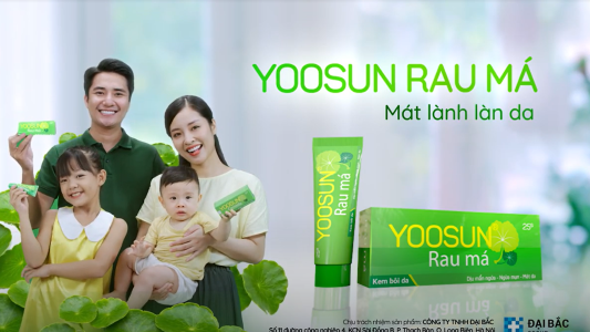 [CASE STUDY] TVC quảng cáo Yoosun rau má