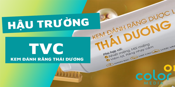 Bật mí hậu trường TVC quảng cáo Kem đánh răng Thái Dương